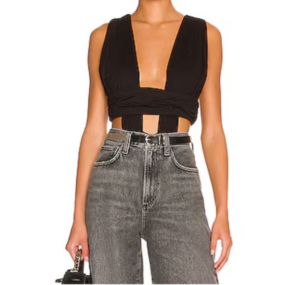 NBD womens black christenne bodysuit S - Picture 1 of 10